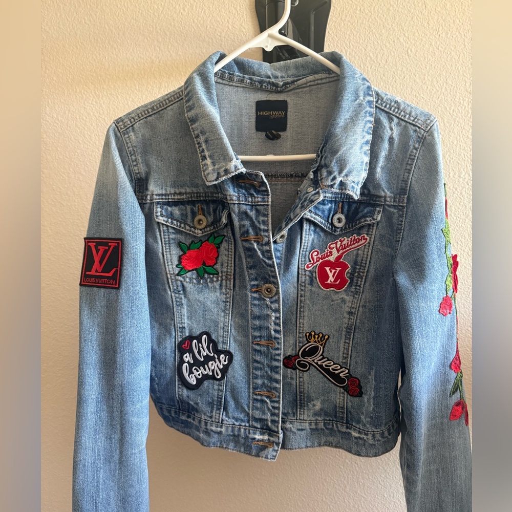 Custom, bougie, jean jacket